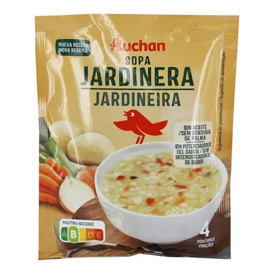 Sopa Auchan Jardineira 80g