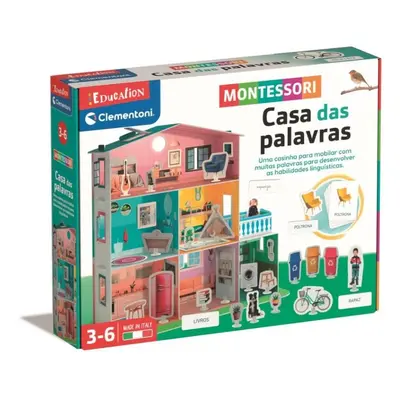 Jogo Montessori Casa Das Palavras Clementoni