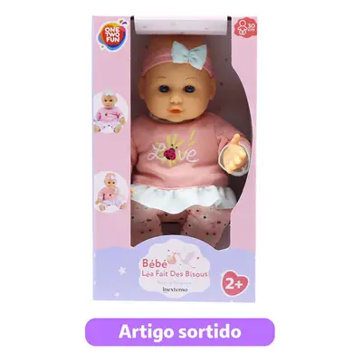 Boneco Beijinhos One Two Fun 30 Cm Modelos Sortidos