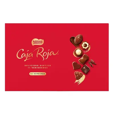 Bombons De Chocolate Caja Roja 398g