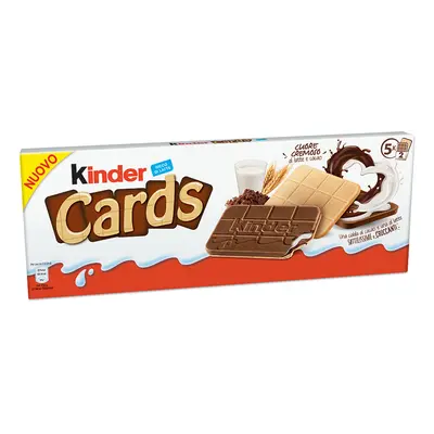 Bolacha Kinder Cards 128g