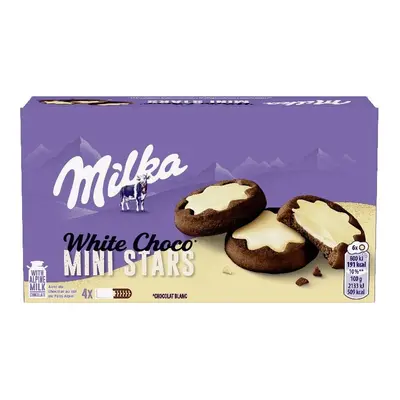 Bolachas Chocolate Milka Choco Minis White 150g