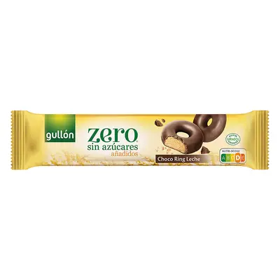 Bolachas Aros Gullon Chocolate De Leite Sem Açúcar 150g