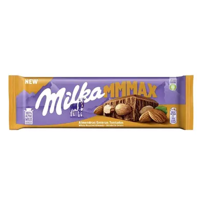 Chocolate De Leite Milka Amêndoas Inteiras 270 G