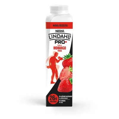 Iogurte Liquido Lindahls Morango 330ml