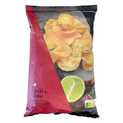 Batatas Fritas Auchan Collection Chili E Lima 130 G