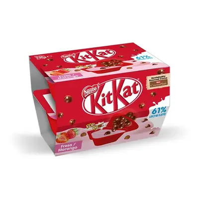 Iogurte Nestlé Kit Kat Morango 2x115g