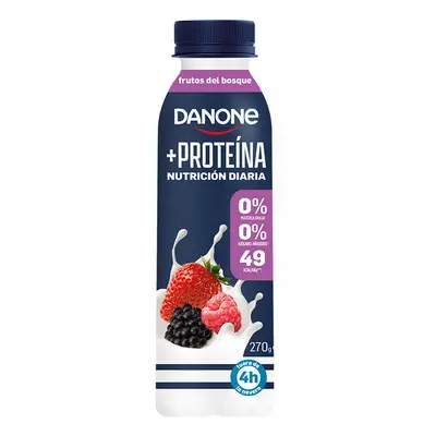 Iogurte Liquido Proteina Danone Frutos Silvestres 270g