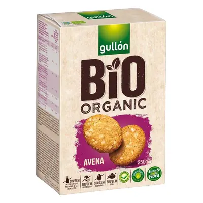 Bolacha Gullon Bio Organic Aveia 250g