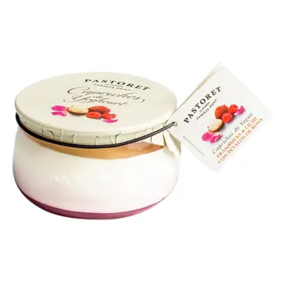 Iogurte Pastoret Framboesalichia E Pétalas Rosa 150g