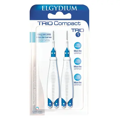 Escovilhões Elgydium Trio Compact Estreito 6un