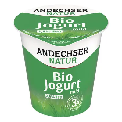 Iogurte Aroma Bio Andechser Natural 38% 150g