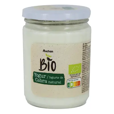 Iogurte Auchan Bio Natural Cabra 420g