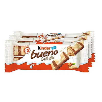 Bombons Kinder Bueno White 117g