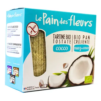 Pão Le Pain Des Fleurs Flores Côco Sem Glúten 150g