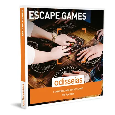 Pack Presente Odisseias - Escape Games " " Experiência Até 5 Pessoas