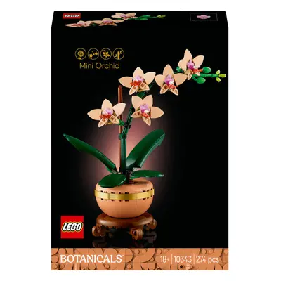 Orquídea Em Miniatura Lego Botanicals
