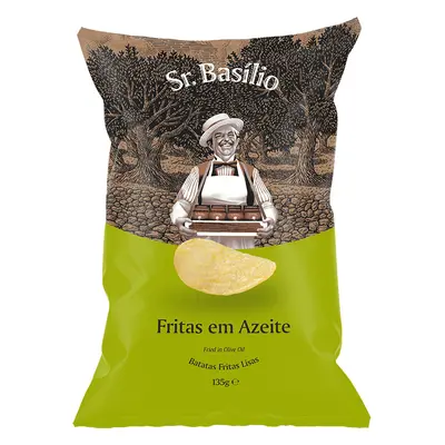 Batatas Sr.basílio Fritas Bf Lisa Azeite 135g