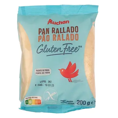 Pão Ralado Auchan Sem Glúten 200 G