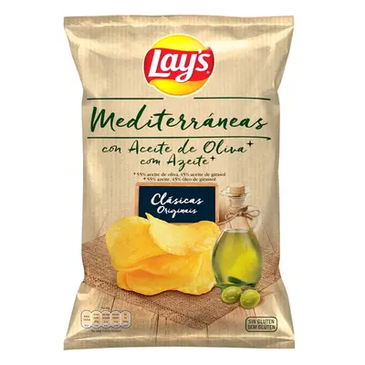 Batatas Fritas Lay's Mediterrâneas 140g