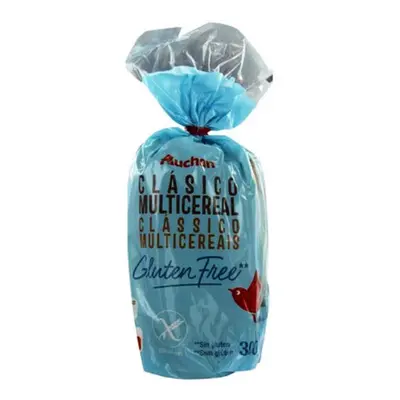Pão Auchan Forma Multicereais Sem Glúten 300g