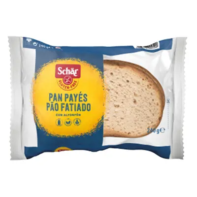 Pão Fatiado Payés Schar Sem Gluten 240g