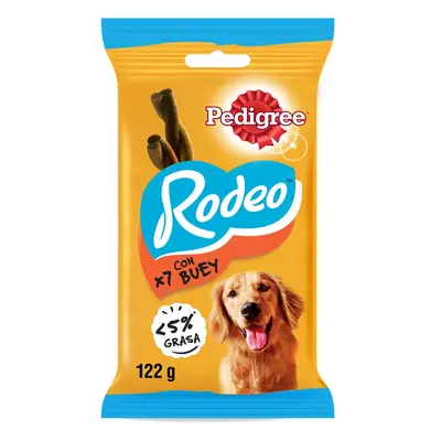 7 sticks Pedigree Rodeo Snack Boi para Cães