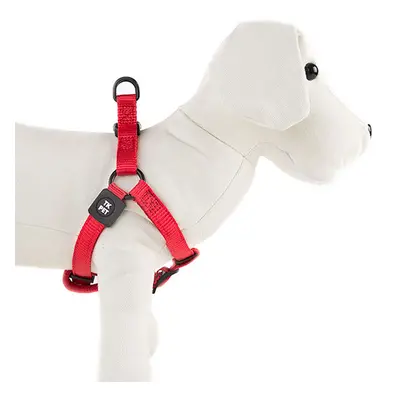 TK-Pet Neo Classic Peitoral de Nylon Vermelho para cães