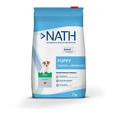 7 kg Nath Puppy Mini Frango ração para cães