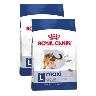 2 x 15 kg Royal Canin Maxi Adult ração para cães Pack poupança!