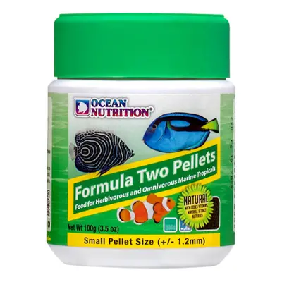 0.1 KG Ocean Nutrition Formula Two Marine Pellet para peixes tropicais