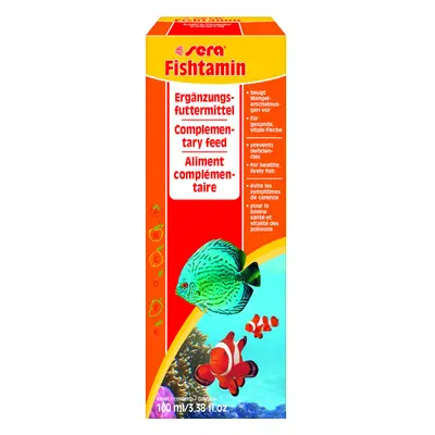 1 L Sera Fishtamin vitaminas para peixes