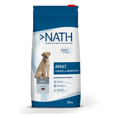 12 kg Nath Adult Maxi Frango ração para cães