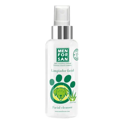 Menforsan Produto de Limpeza Facial Aloé Vera para cães