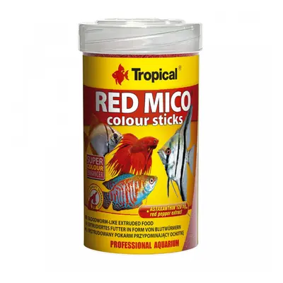 0.1 L Tropical Red Mico Colour Stick alimento para peixes