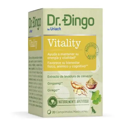 0.015 KG Dr. Dingo Vitality Comprimidos para cães