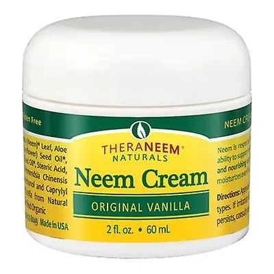 Organix South TheraNeem Naturals Neem Cream, Baunilha 2 OZ (Pacote de 1)