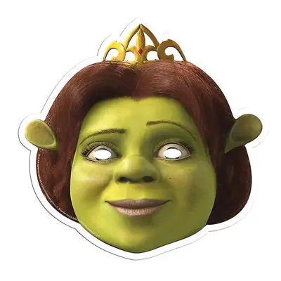 Princesa Fiona de Shrek Single Card Party Fancy Dress Mask