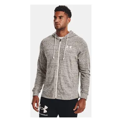 Men's Under Armour Rival Terry Full-Zip Onyx White / Onyx White L