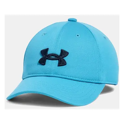 Boys' Under Armour Blitzing Adjustable Cap Ether Blue / Midnight Navy One Size