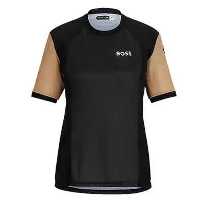 Top em jersey BOSS x ASSOS de ajuste regular UV35 com marca