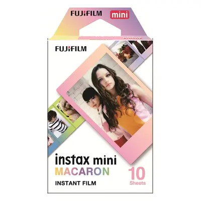 Fujifilm Instax Mini Macaron Papel Fotográfico para Cámaras Instax Mini