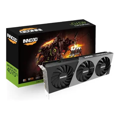 Placa Gráfica Inno3D GeForce RTX 4070 Ti X3 12GB GDDR6X