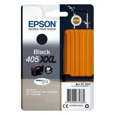 Cartucho de tinta preto original Epson 405XXL DURABrite Ultra XXL