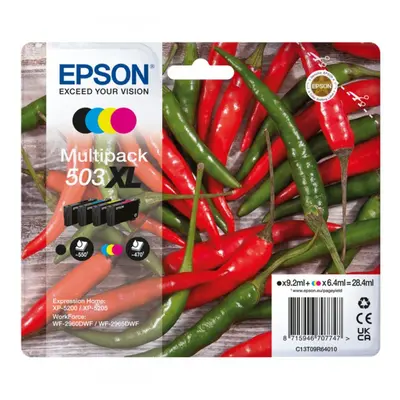 Cartuchos de tinta originais Epson 503XL MultiPack preto/ciano/magenta/amarelo