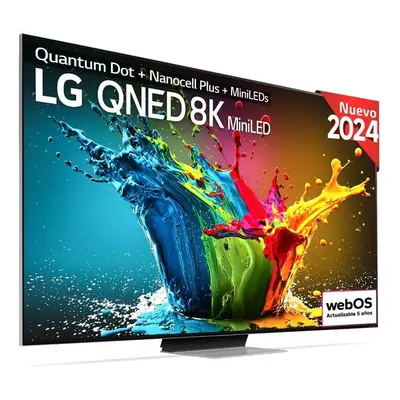 LG 75QNED99T9B 75" QNED MiniLED UltraHD 8K 120Hz Dolby Vision WebOS24 AI ThinQ