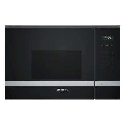 Siemens iQ500 BF525LMS0 Micro-ondas Encastrável 20L 800W Aço Inoxidável/Preto