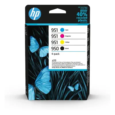 HP Pack Cartuchos Tinta Original 950 Preto + 951 Ciano/Magenta/Amarelo