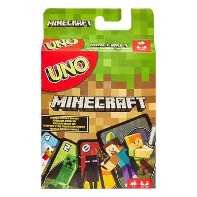 Jogo de tabuleiro Mattel UNO Minecraft