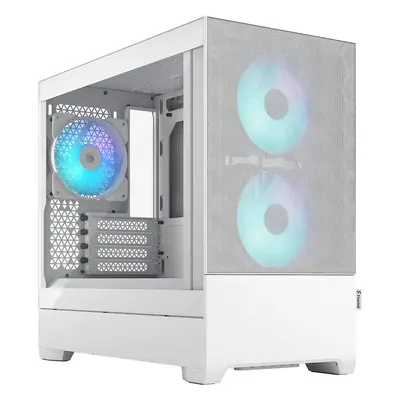 Fractal Design Pop Mini Air RGB Mini Tower Vidro Temperado USB 3.2 Branca